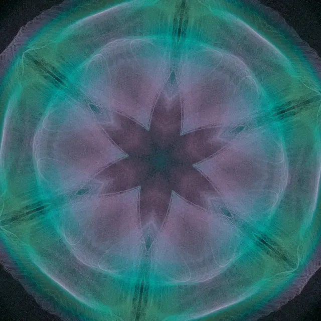 Lumoi's Attractor mode in the Aurora palette