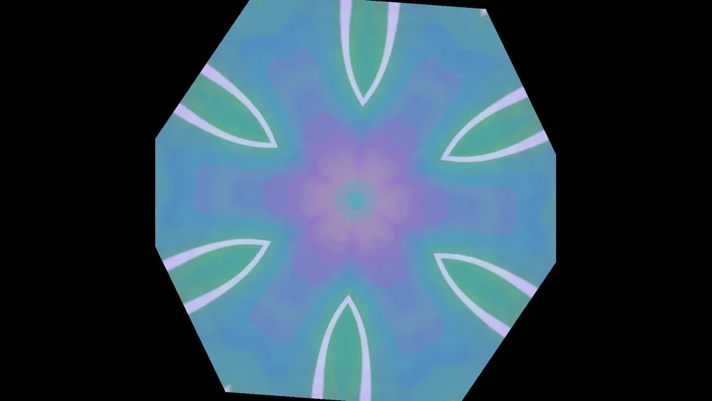 Lumoi rendering its Chladni mode