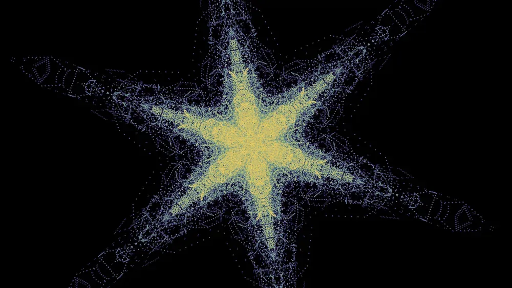 Lumoi rendering its Lissajous mode